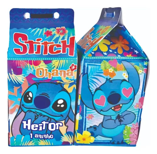 30 Caixa Milk Stitch Lembrancinhas Festa Fácil