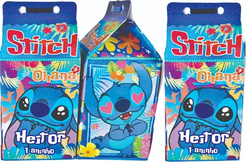 30 Caixa Milk Stitch Lembrancinhas Festa Fácil