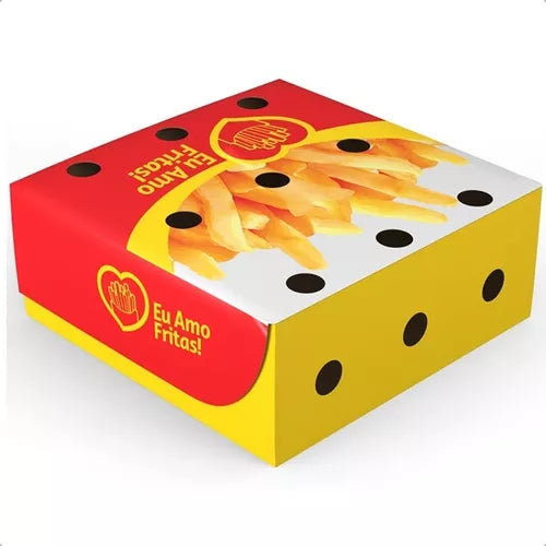 Caixa Delivery Batata Frita Viagem 15x15 M 500gr - 50un