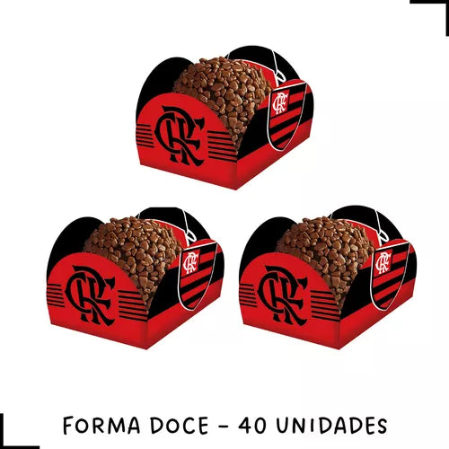 Kit Festa Aniversário Time Flamengo - Decoração C/ 54 Peças