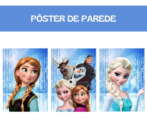 Kit Só Um Bolinho - Frozen - Festa Em Casa - Mesversário - Aniversario